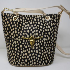 Cow-Hair on Sling with Skull Emblishment